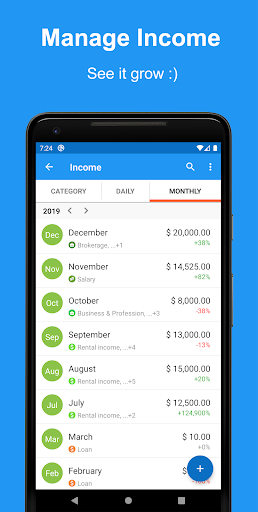 Bills Reminder, Budget & Expense Manager App - Image screenshot of android app