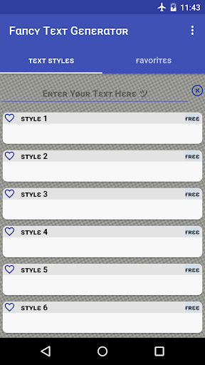 Fancy Text Generator - Image screenshot of android app