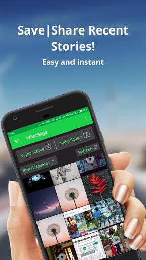 WhatSaga | Story Split | Save - Image screenshot of android app