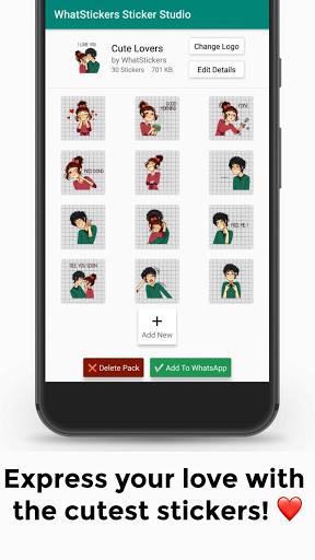 WhatStickers.in | Custom Personal Sticker Maker - عکس برنامه موبایلی اندروید