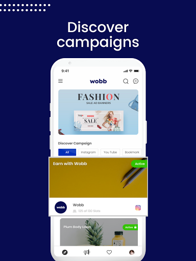 Wobb: Community of Creators, Marketers & Fans - عکس برنامه موبایلی اندروید