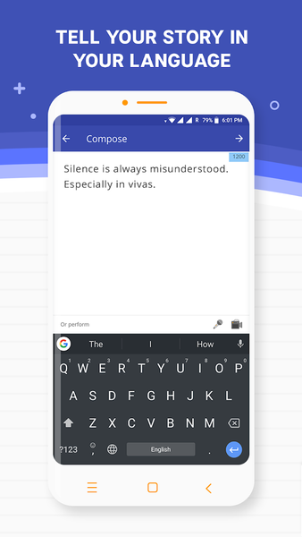 YourQuote — Write, Chat & Earn - عکس برنامه موبایلی اندروید
