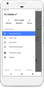 Gamers GLTool Free with Game Turbo & Game Tuner - عکس برنامه موبایلی اندروید