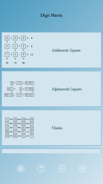 Digit Matrix - Math Puzzles - عکس برنامه موبایلی اندروید