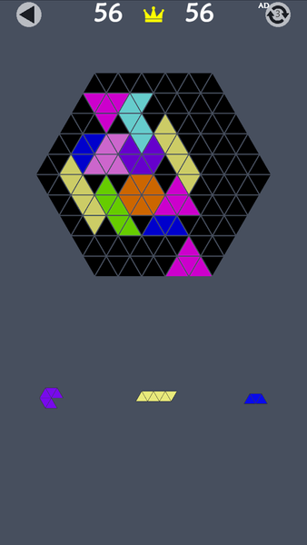 Polygon Block Game - عکس بازی موبایلی اندروید