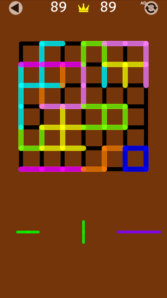 Polygon Block Game - Gameplay image of android game