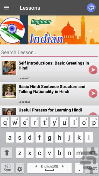 Indian Conversation - Image screenshot of android app