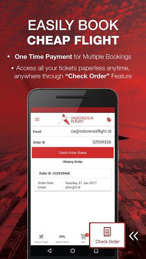 Indonesia Flight Cheap Hotel - Image screenshot of android app