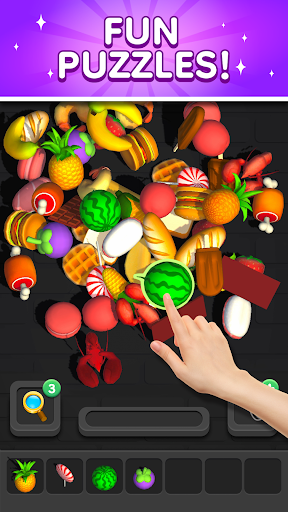 Match 3D - Tile Triple Puzzle - عکس بازی موبایلی اندروید