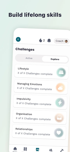Inflow ADHD - عکس برنامه موبایلی اندروید