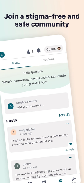 Inflow ADHD - عکس برنامه موبایلی اندروید