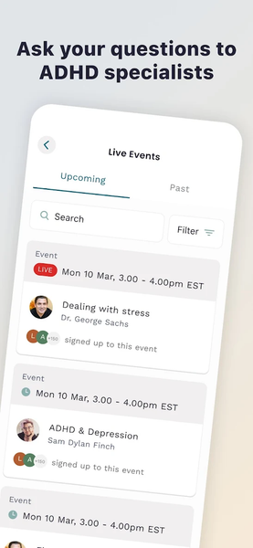 Inflow ADHD - عکس برنامه موبایلی اندروید