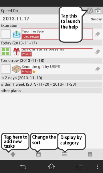 SpeedDo (Task,Progress) - Image screenshot of android app
