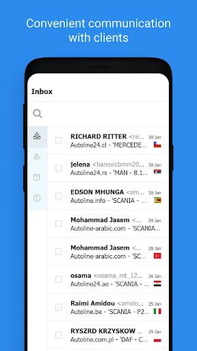 Autoline: trucks and equipment - Image screenshot of android app