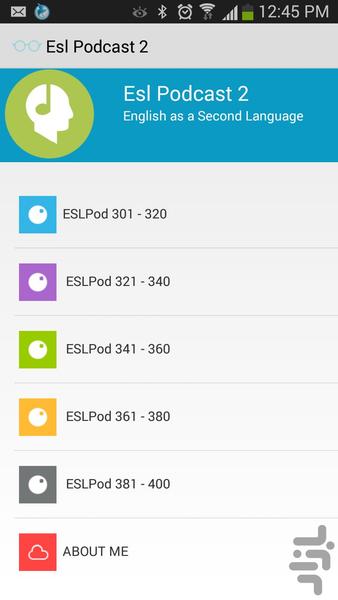 Esl Podcast 2 - عکس برنامه موبایلی اندروید