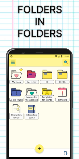 Notepad E-notty - Image screenshot of android app