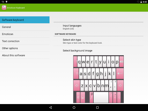 Emoticon Keyboard (with Emoji) - عکس برنامه موبایلی اندروید