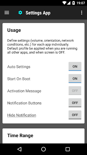 Settings App - Image screenshot of android app