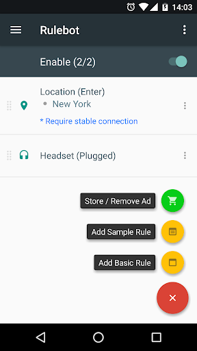 RuleBot: Automation Tool - Image screenshot of android app