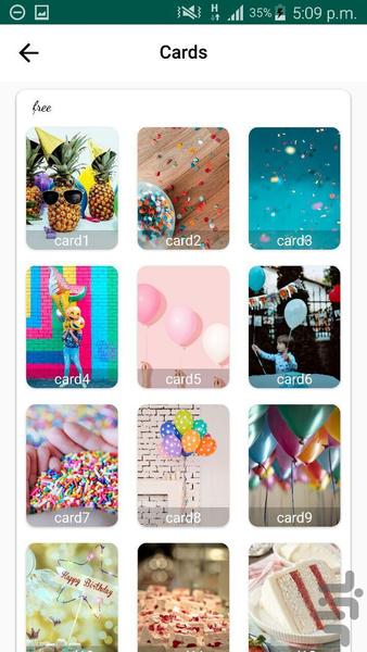 Birthday Reminder - Image screenshot of android app