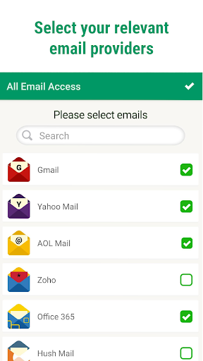 All Email Access: Mail Inbox - Image screenshot of android app