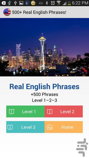 500+ Real English Phrases! - Image screenshot of android app