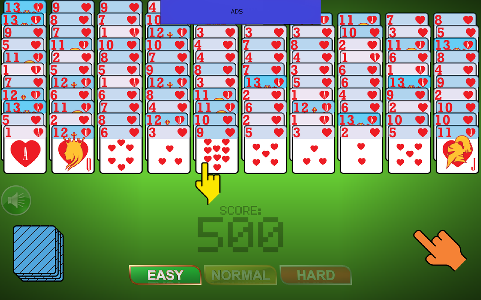 Spider solitaire - عکس بازی موبایلی اندروید