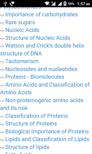 BioTech Study App - عکس برنامه موبایلی اندروید
