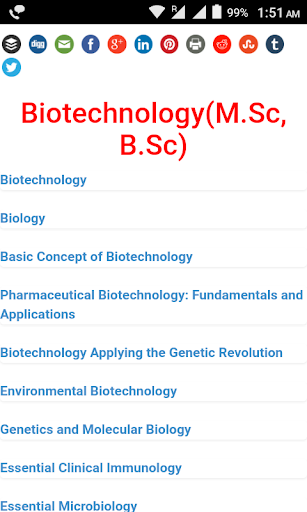 BioTech Study App - عکس برنامه موبایلی اندروید