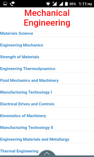 Mechanical Engineering Study - عکس برنامه موبایلی اندروید