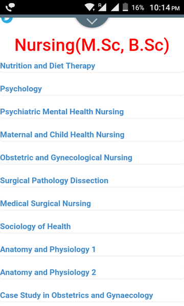 Nursing Study Notes - Image screenshot of android app