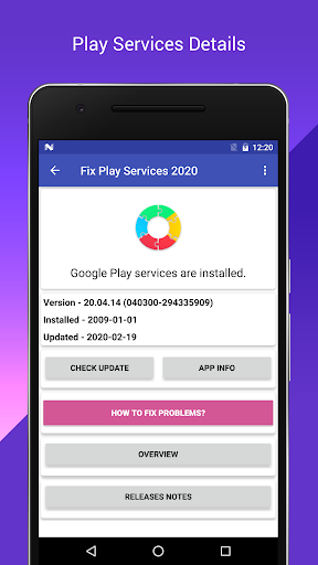 Fix Play - Service (Update & Info & Repair) - عکس برنامه موبایلی اندروید