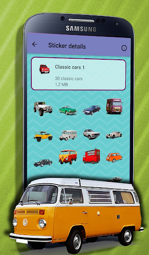 WASticker - Cars - عکس برنامه موبایلی اندروید