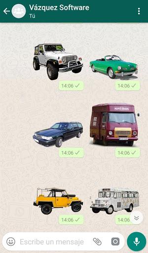 WASticker - Cars - عکس برنامه موبایلی اندروید