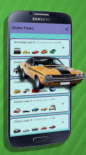 WASticker - Cars - Image screenshot of android app