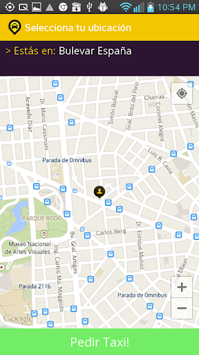 Voy en Taxi – App Taxi Uruguay - عکس برنامه موبایلی اندروید