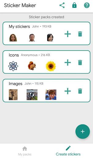 Sticker Maker for WhatsApp - عکس برنامه موبایلی اندروید