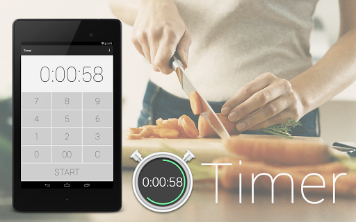 Timer-Kitchen timer&Stopwatch - Image screenshot of android app