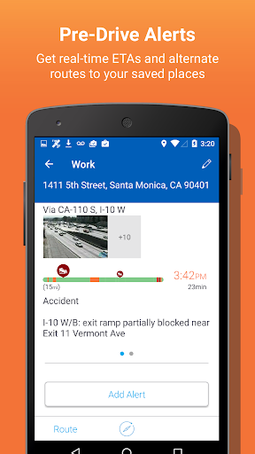 INRIX Traffic Maps & GPS - Image screenshot of android app