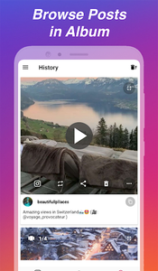 Downloader for Instagram - Repost & Multi Accounts - عکس برنامه موبایلی اندروید