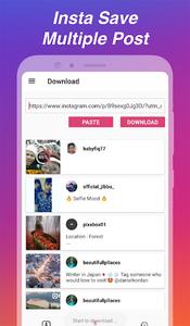 Downloader for Instagram - Repost & Multi Accounts - عکس برنامه موبایلی اندروید