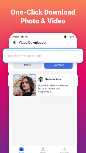 Video Downloader, Story Saver - Image screenshot of android app