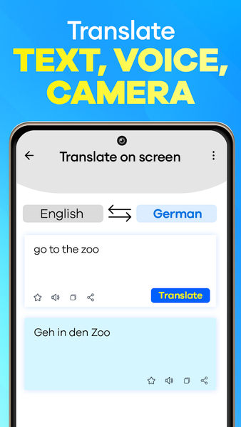 Chat translator, all languages - عکس برنامه موبایلی اندروید