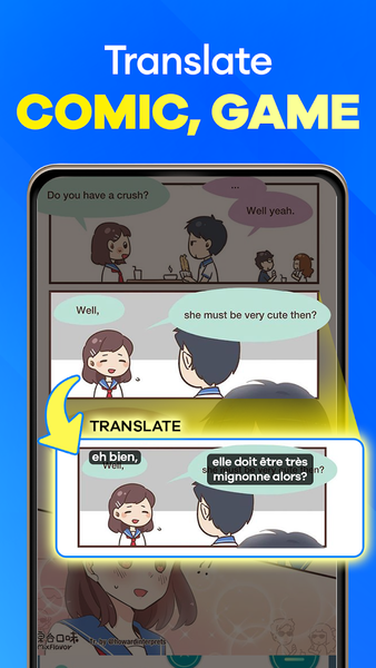 Chat translator, all languages - عکس برنامه موبایلی اندروید