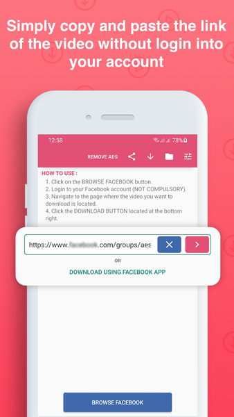 HD Video Downloader - عکس برنامه موبایلی اندروید
