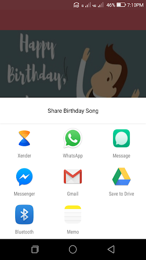 Happy Birthday Songs - عکس برنامه موبایلی اندروید