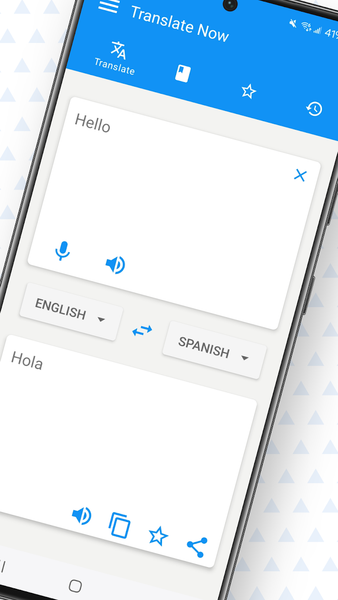 Translate Now - Translate text - عکس برنامه موبایلی اندروید