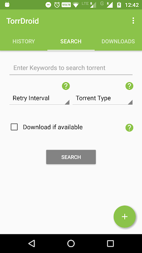 TorrDroid - Torrent Downloader - Image screenshot of android app