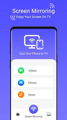 Screen Mirroring For All TV : Play Video on TV - عکس برنامه موبایلی اندروید
