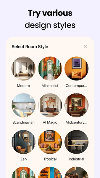 Home AI - AI Interior Design - Image screenshot of android app